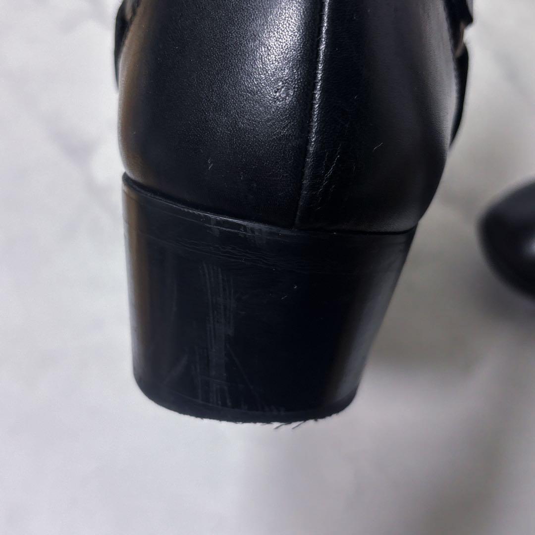 美品 Whoop-de-doo Y2K リングブーツ ヒールブーツ サイドジップ