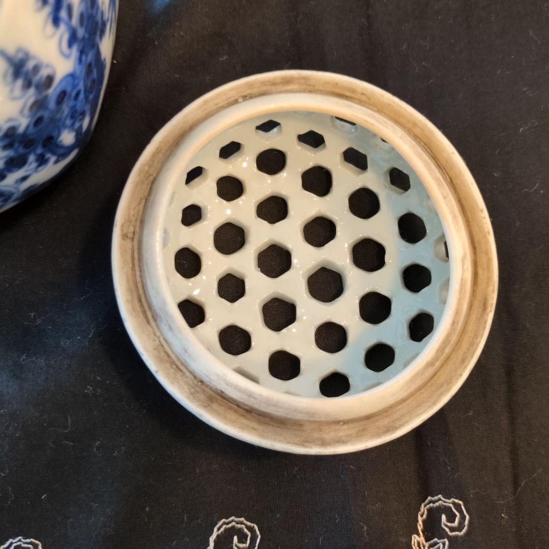 香炉　三川内焼　伝統工芸品　　　茶道　献上品