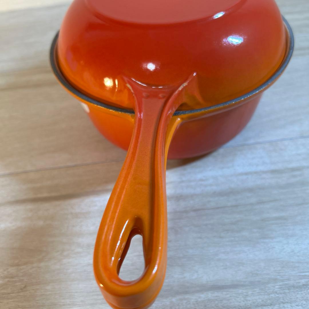 ルクルーゼ　マルチファンクション　オレンジ　18cm 片手鍋