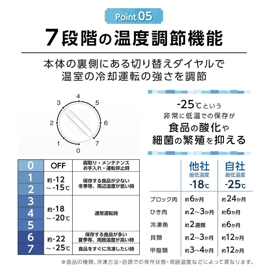 冷凍庫 60L 省エネ 家庭用冷凍庫 独り暮らし サブ機 専用機