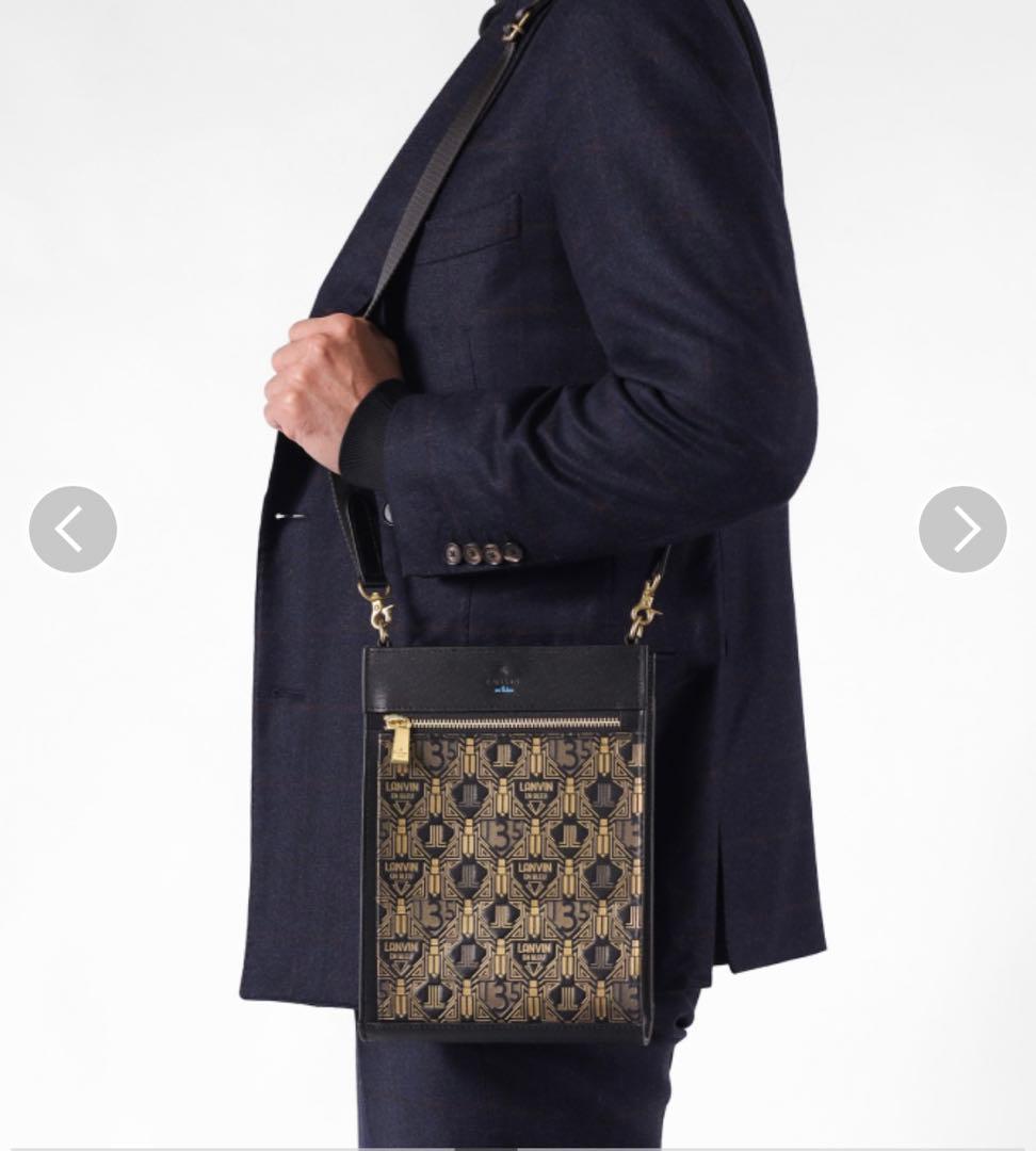 ランバンオンブルー アールデコミニショルダーバッグ 135周年記念バッグ