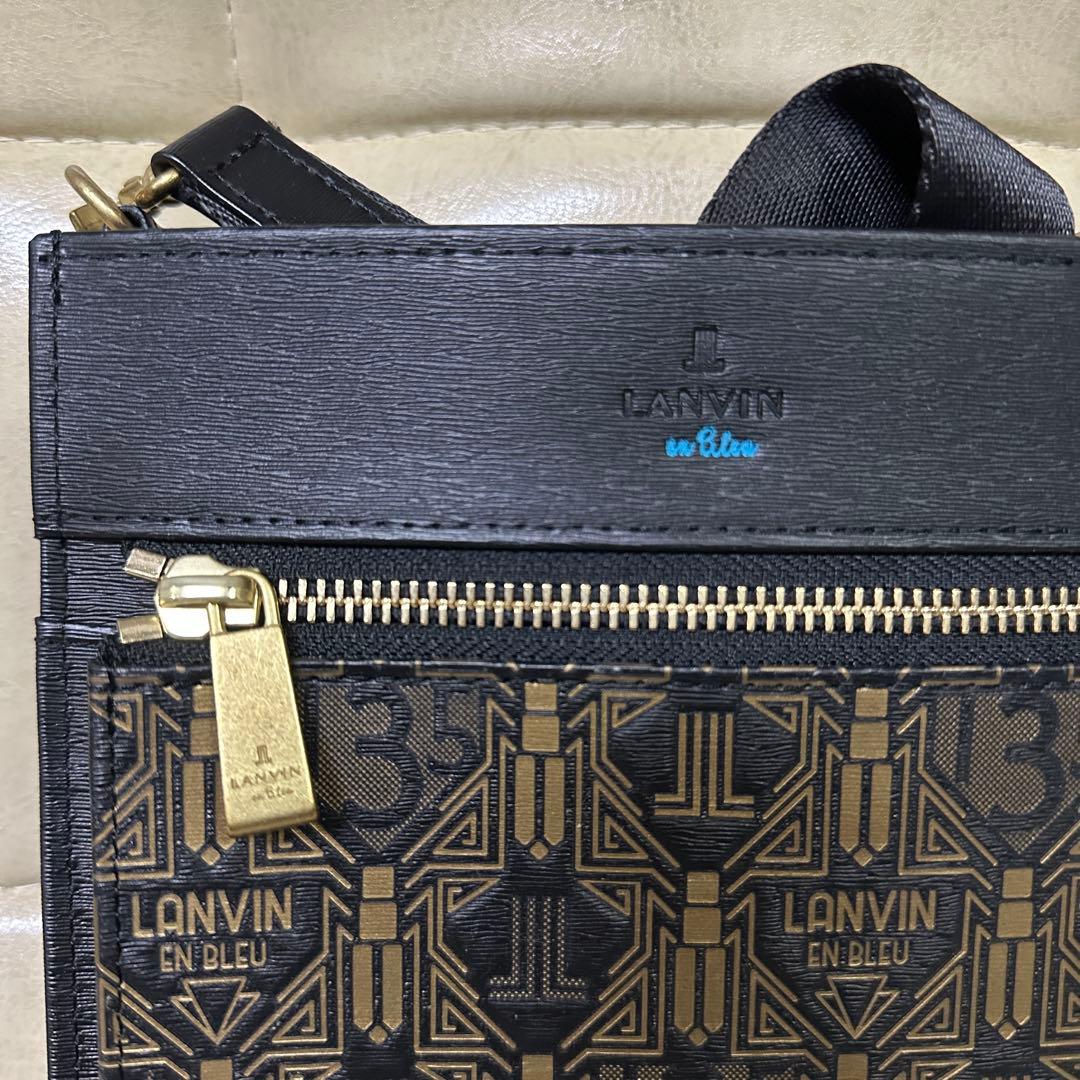 ランバンオンブルー アールデコミニショルダーバッグ 135周年記念バッグ