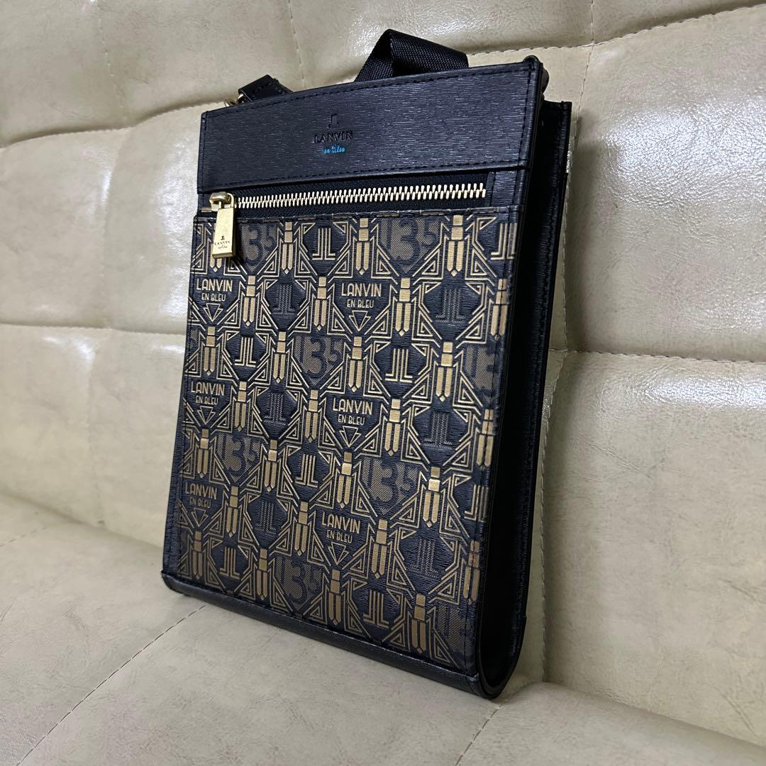 ランバンオンブルー アールデコミニショルダーバッグ 135周年記念バッグ