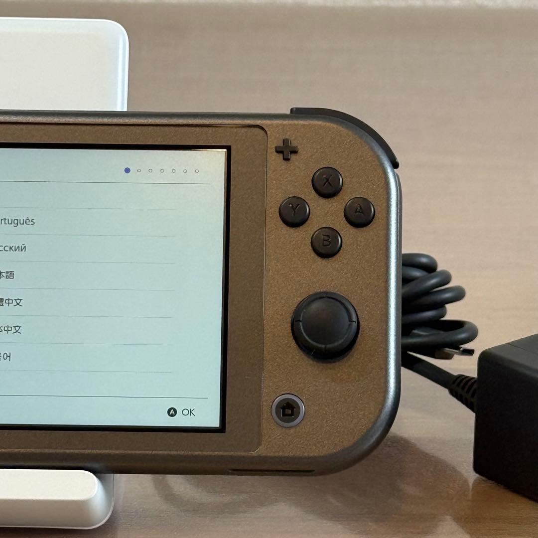 6-242【美品】Switch LITE ディアルガ・パルキア