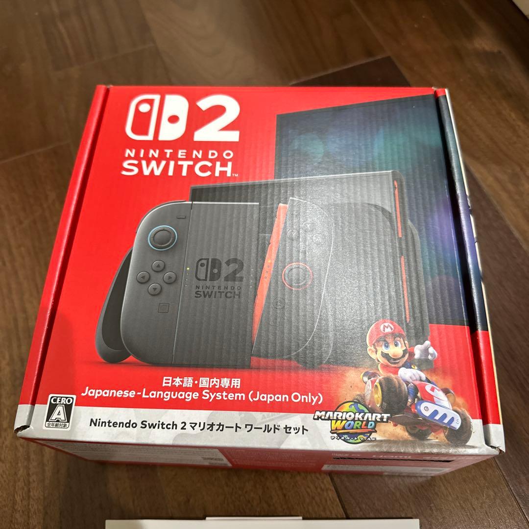 Nintendo Switch 2 本体　マリオカード同梱版　即日発送