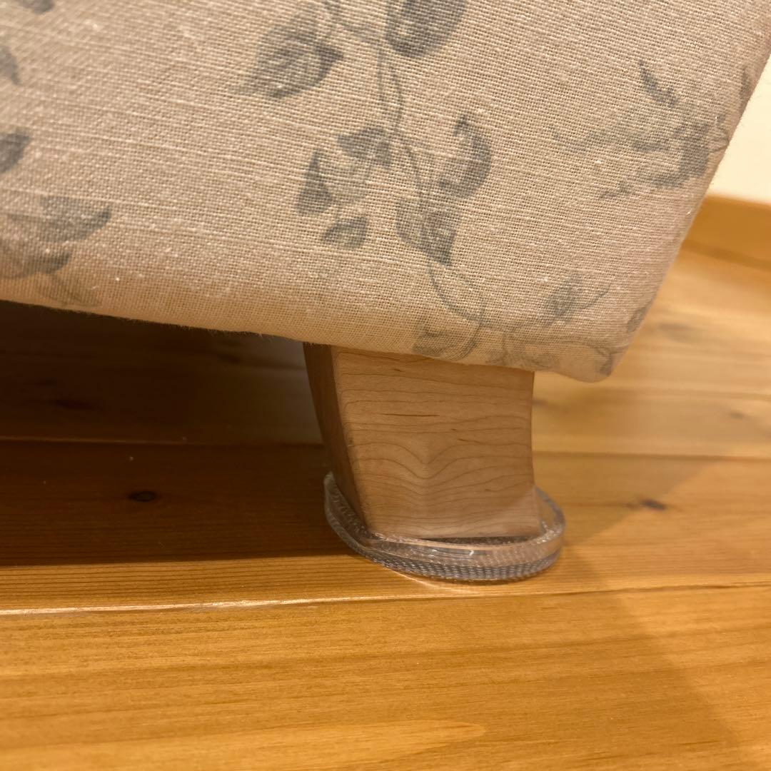 コロニアルチェック　S2ソファ　1.5シーター　Roses Blue