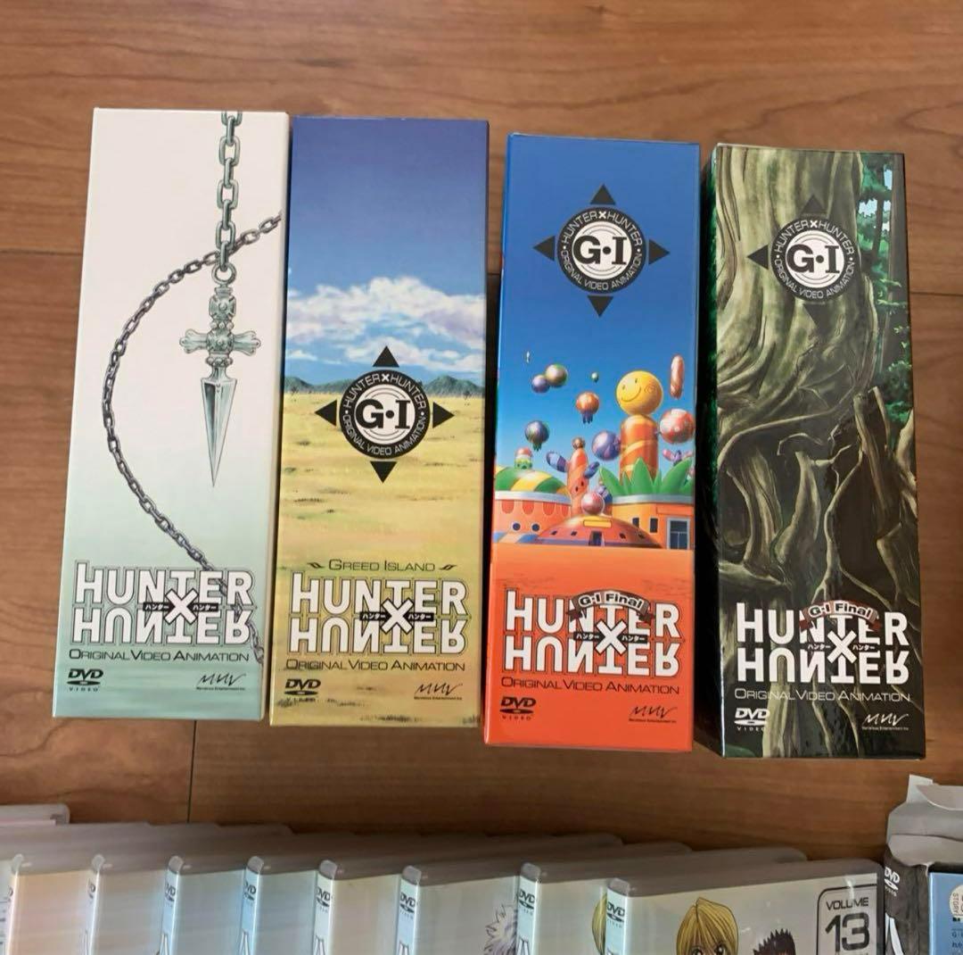 HUNTER×HUNTER 旧DVD セル版　全巻　初回限定版
