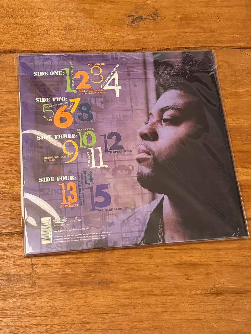 美品Musiq Soulchild Aijuswanaseing 2LPレコード